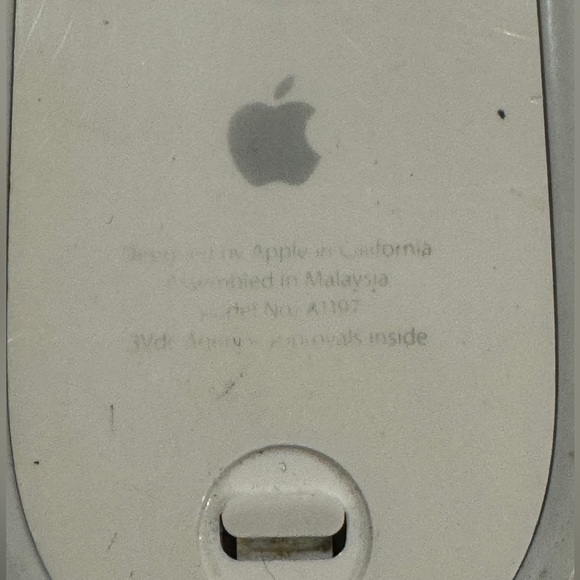 Genuine Apple A1197 Bluetooth laser Mighty mouse in a dinosaur egg pattern - Picture 5 of 7